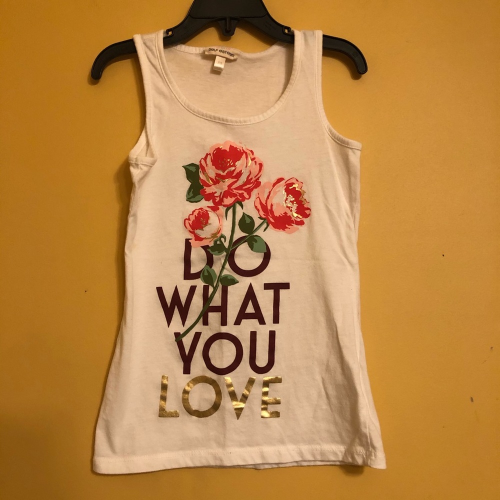 Preloved Self Esteem Tank Top Tee